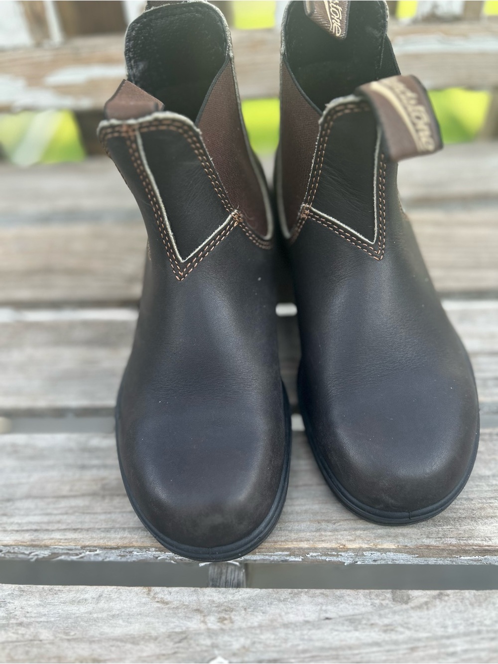 Blundstone Dark Brown Chelsea Ankle Boots